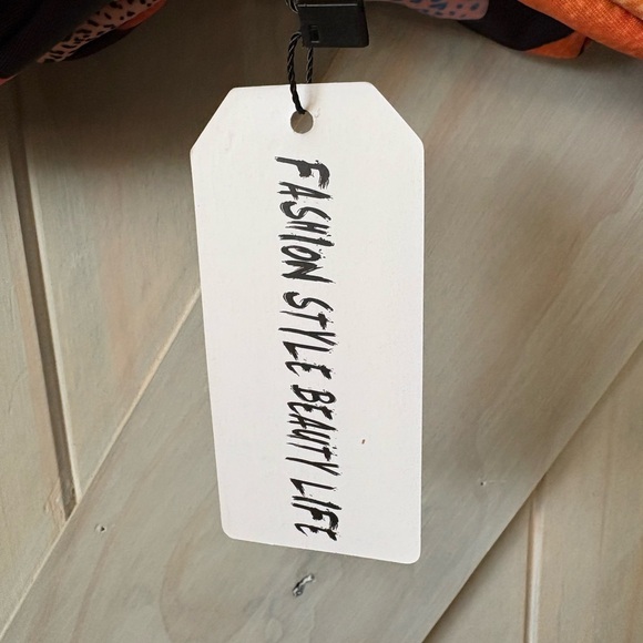 Colorful Animal Print Swim Bikini Top - Picture 8 of 8